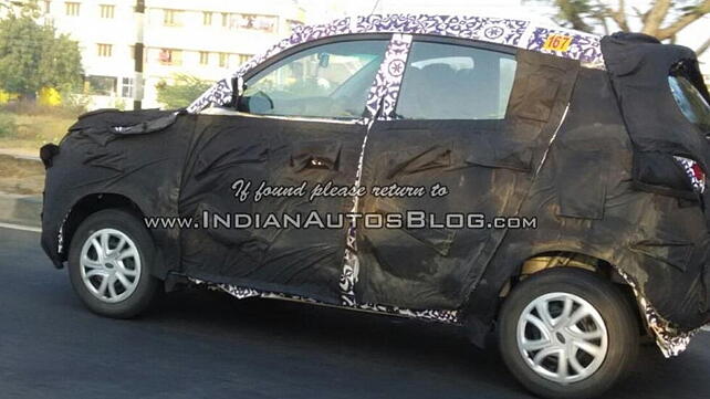 Mahindra S101 spotted on test in Chennai again