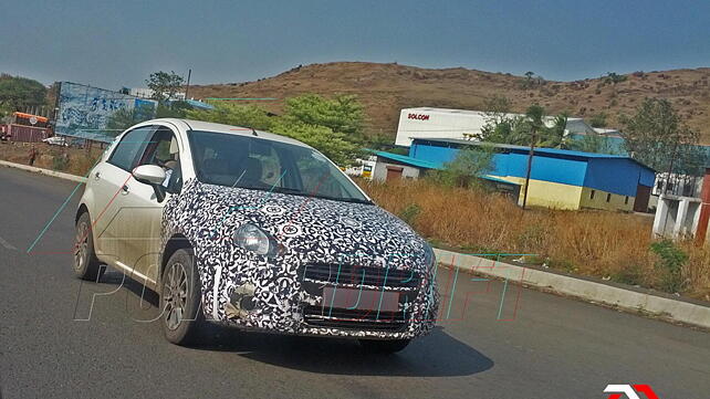 2015 Fiat Punto spotted testing again