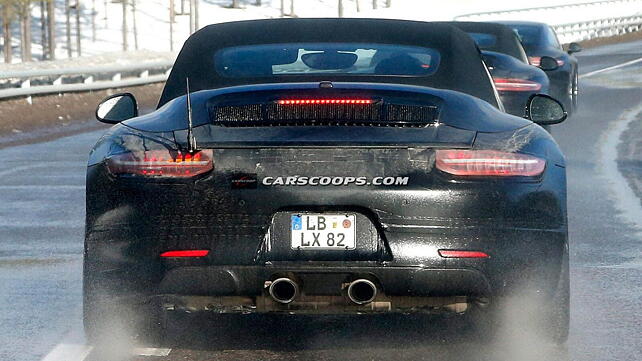 Porsche testing a new model of the 911?