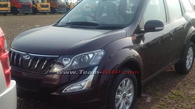 Mahindra XUV 500 facelift revealed through spy shots