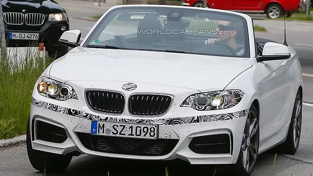 BMW 2 Series convertible spied testing in Europe BMW 2 Series convertible spied testing in Europe