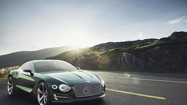 Bentley EXP 10 Speed 6 shown at 2015 Auto Shanghai