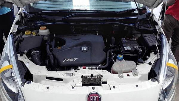 Fiat Punto Evo T-Jet spotted at a dealership