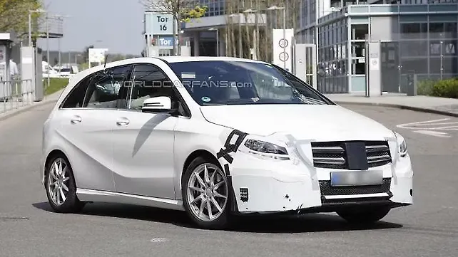 Mercedes-Benz B-Class facelift to make its global debut at Paris Motor Show Mercedes-Benz B-Class facelift to make its global debut at Paris Motor Show
