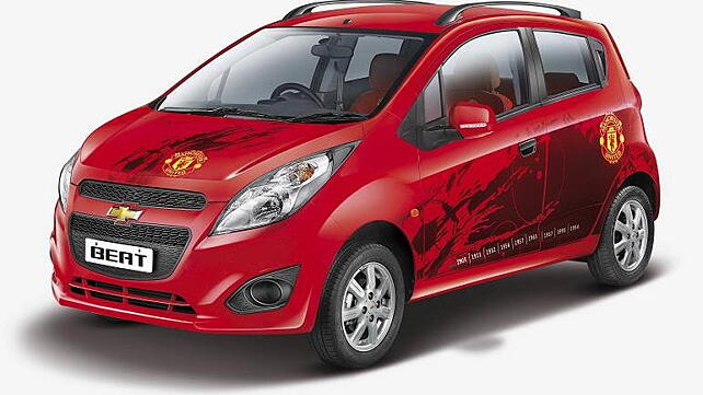 Chevrolet Beat and Sail U-VA Manchester United Limited editions launched