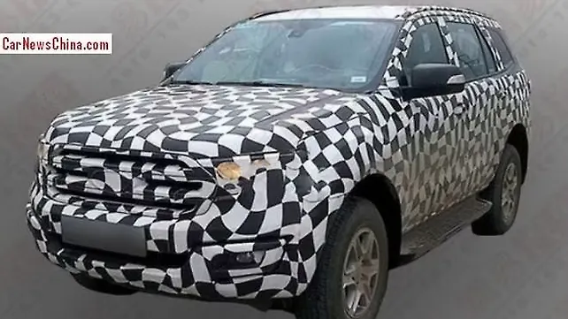 Ford Everest (Endeavour) spied in China; Interiors revealed Ford Everest (Endeavour) spied in China; Interiors revealed