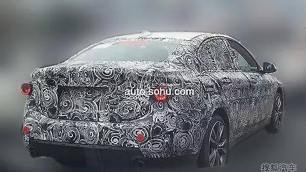 BMW 1 Series sedan spied testing in China BMW 1 Series sedan spied testing in China