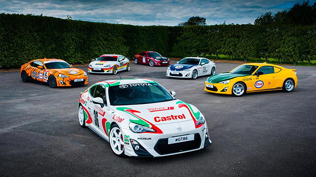 Special GT86 collection pays tribute to classic Toyota liveries