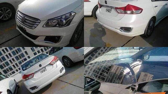 Production-spec Maruti Suzuki Ciaz gets leaked