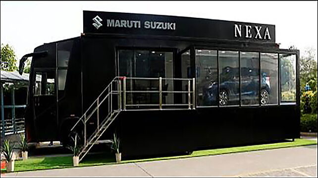 Maruti Suzuki unveils Nexa mobile showroom