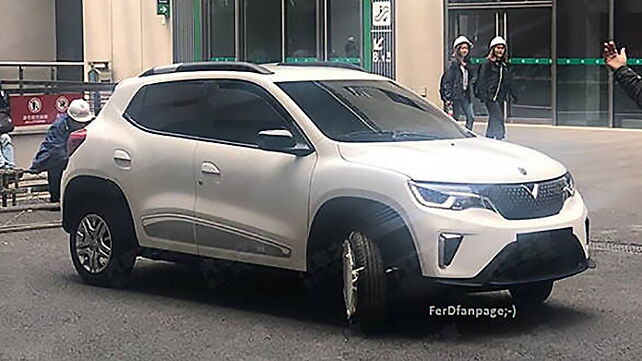 China-bound Renault Kwid EV spied