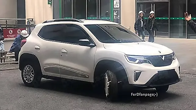 China-bound Renault Kwid EV spied China-bound Renault Kwid EV spied