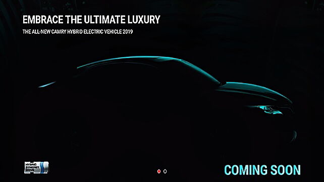 New Toyota Camry teased on official Indian website ahead of January debut