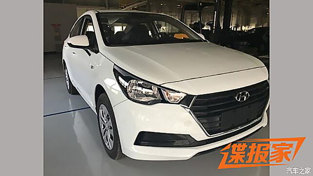 2018 Hyundai Verna production version spotted in China
