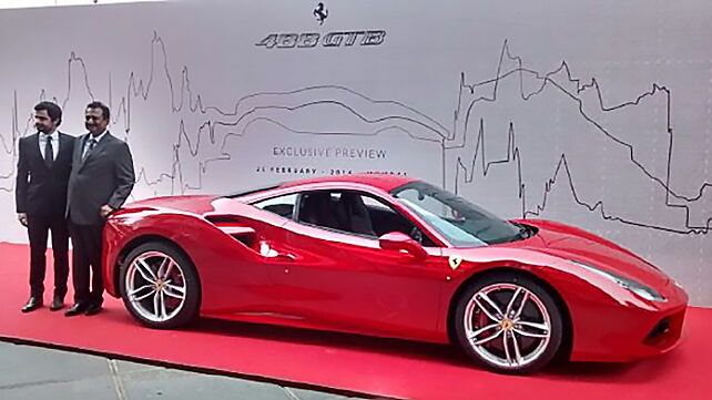 Ferrari 488 GTB launched in Mumbai at Rs 3.88 crore