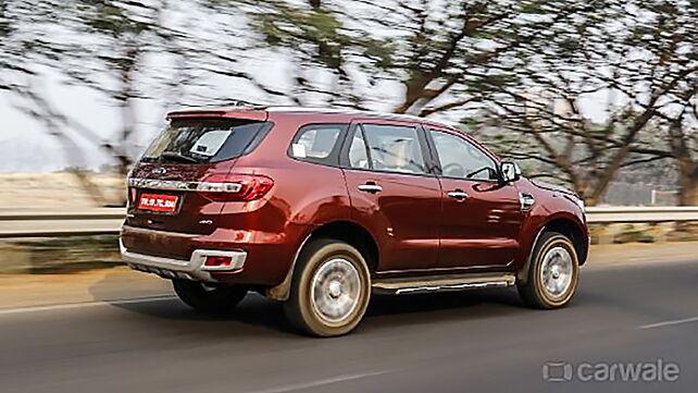 Ford Endeavour now only available in automatic variants in India