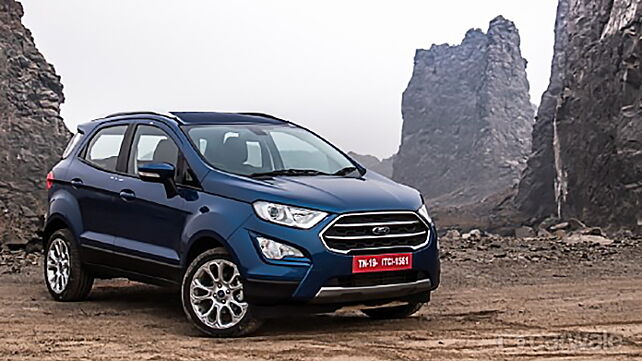 Ford launches EcoSport petrol Titanium+ manual at Rs 10.47 lakhs