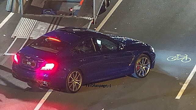 Genesis G70 spied shooting for TVC before its launch on 15 September