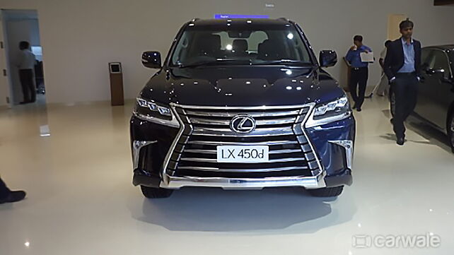 Lexus LX 450d launched in India at Rs 2.32 crore