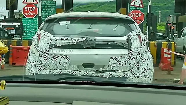 Tata Nexon takes shape; production version spied on test Tata Nexon takes shape; production version spied on test