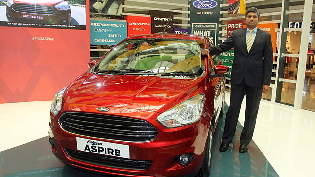 Ford Figo Aspire compact sedan unveiled in Mumbai