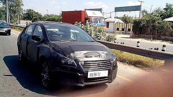 Maruti Suzuki YL1 spied in Gurgaon, will replace the SX4 in 2014