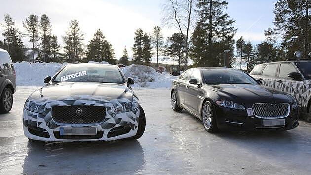 Jaguar might launch the facelifted XJ in 2015