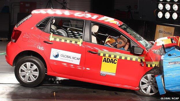 Crash test mandatory for all Indian cars by 2017