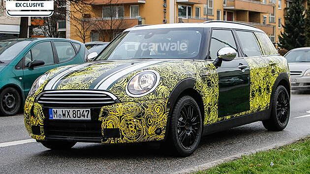 Mini Clubman spied with minimal camouflage