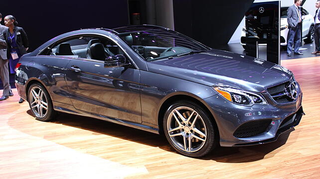 2015 New York Auto Show: Mercedes-Benz E-Class Coupe and Cabriolet showcased