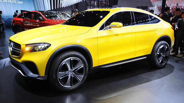 Mercedes Concept GLC Coupe shown at Auto Shanghai 2015