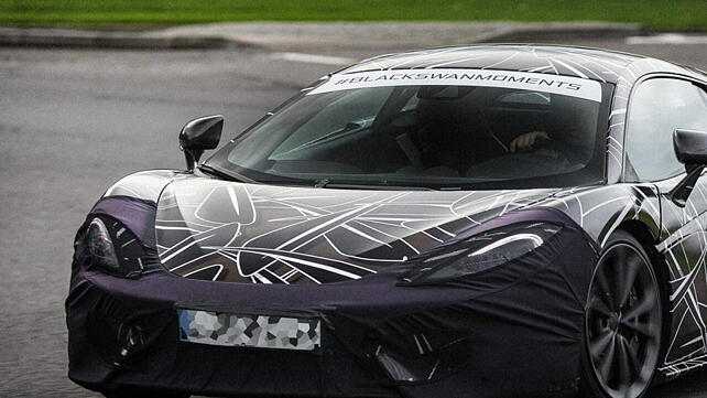 McLaren teases its new sports car in first official photo