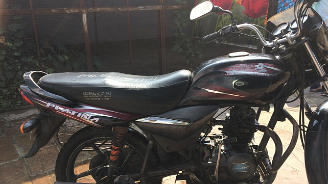 bajaj platina 100 es alloy