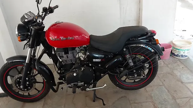 royal enfield thunderbird 350x tyre size