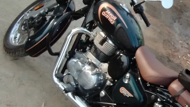 royal enfield classic 350 dual channel