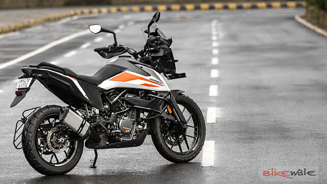 KTM 390 Adventure Right Rear Three Quarter