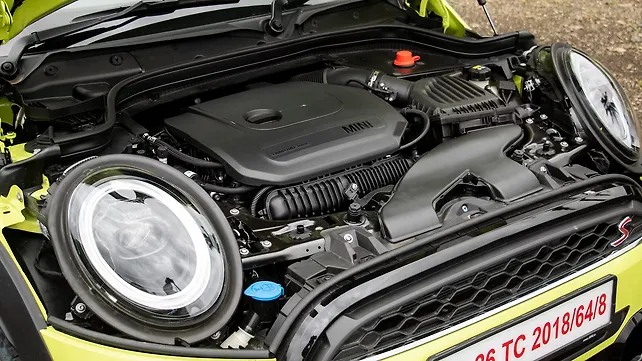 MINI Cooper Convertible Engine Shot MINI Cooper Convertible Engine Shot