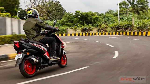 TVS Ntorq 125 Right Rear Three Quarter