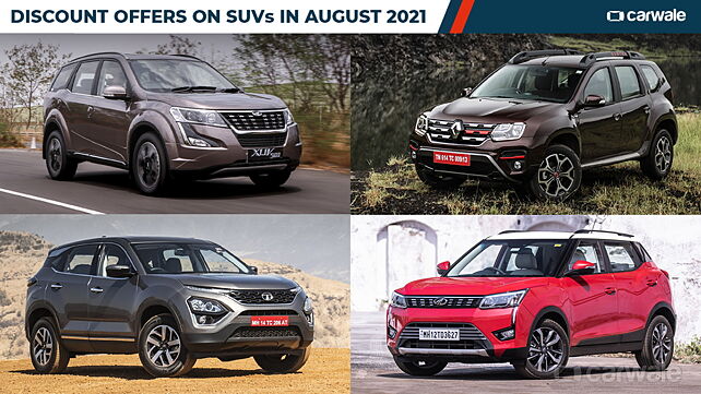 Top SUV discount offers in August 2021