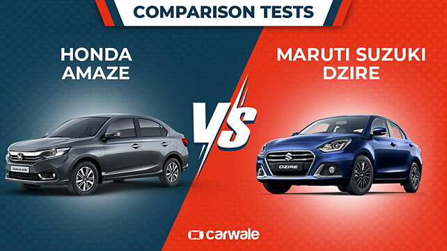 Spec comparison: Honda Amaze facelift Vs Maruti Suzuki Dzire 