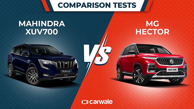 Spec comparison – Mahindra XUV700 MX Vs MG Hector Style 