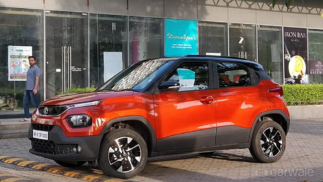 2021 Tata Punch spied undisguised; interiors to get contrast coloured accents