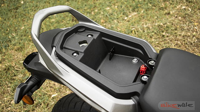 TVS Raider 125 Underseat Storage