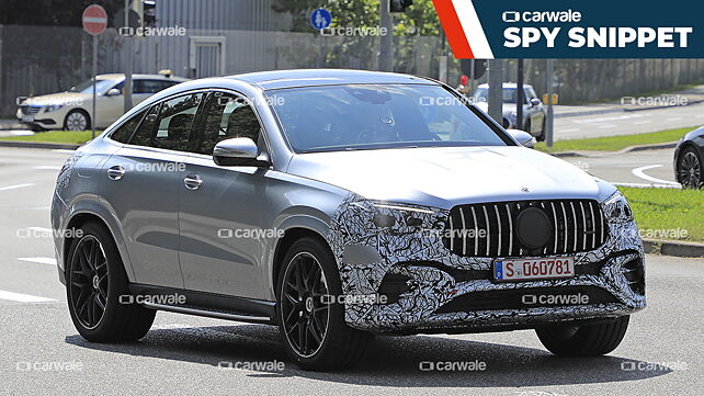 New Mercedes-Benz GLE Coupe facelift begins testing