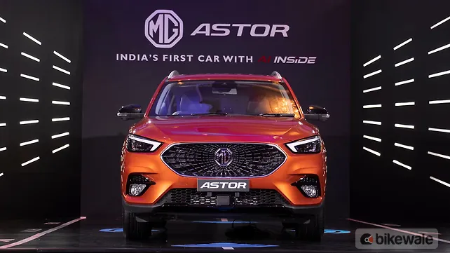 MG Astor will be available in five exterior shades MG Astor will be available in five exterior shades