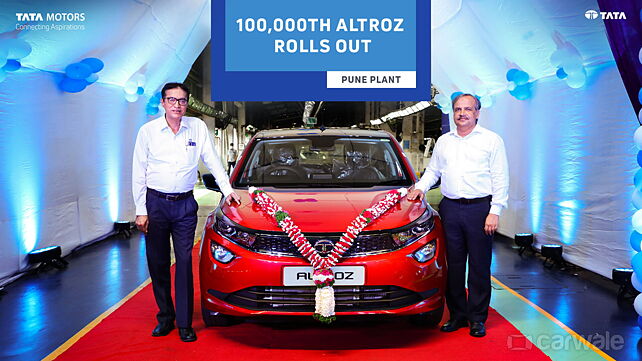 Tata Altroz achieves 1 lakh units production milestone