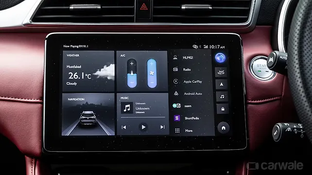 MG Astor Infotainment System