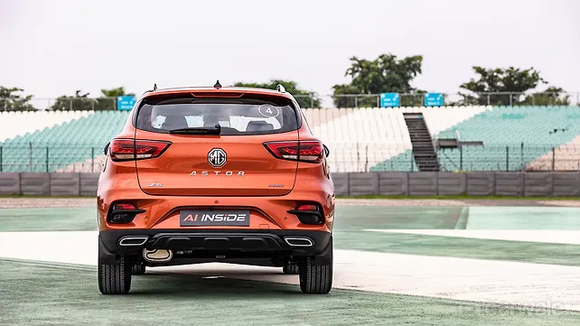 MG Astor Rear View