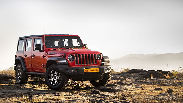 Jeep Wrangler gets a price hike of Rs 1.25 lakh