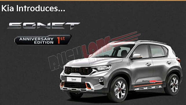 Kia Sonet Anniversary Edition details leaked ahead of launch